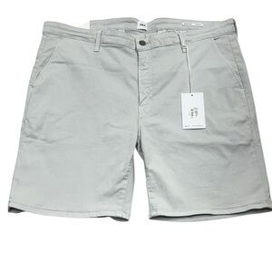 Edwin Shorts Chino Slim Moisture‎ Wicking Stretch Comfort Recovery Gray Mens 40